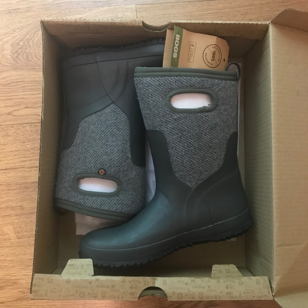 Bogs Crandall Wool NIB w Tags